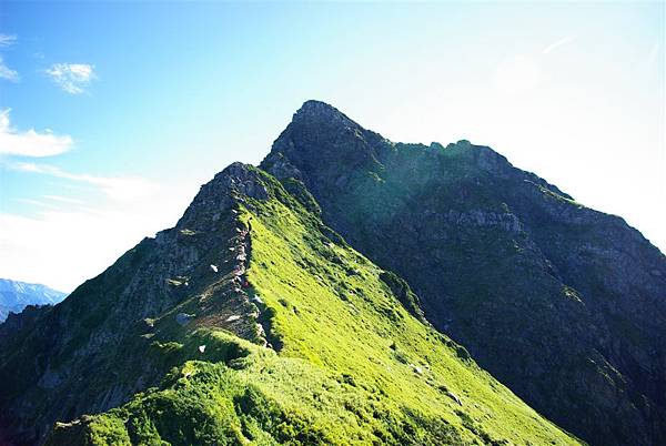 北峰最著名的角度