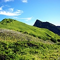 北峰與往北峰路上的假山頭