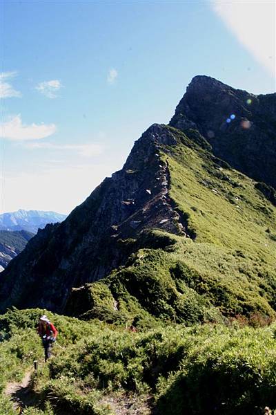 往北峰的路