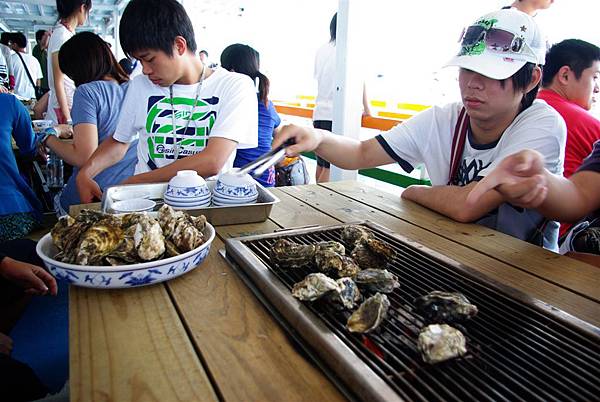 海上牧場烤蚵仔