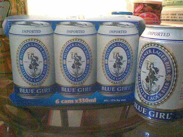 Blue Girl Beer