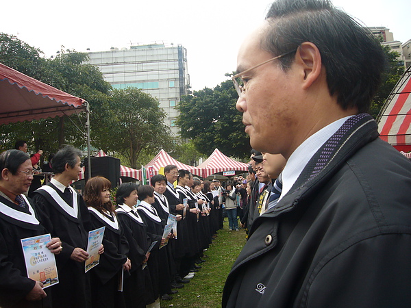 100年第1期桃園縣社區大學講師接受啟蒙拜師禮