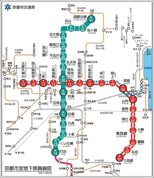 京都地下鐵Map