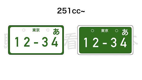 五顏六色的牌照 搞懂日本牌照的種類 摩托車篇 騎車看日本 痞客邦
