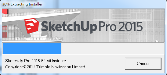 SketchUp 2015 安裝步驟教學 01-JC線上教學