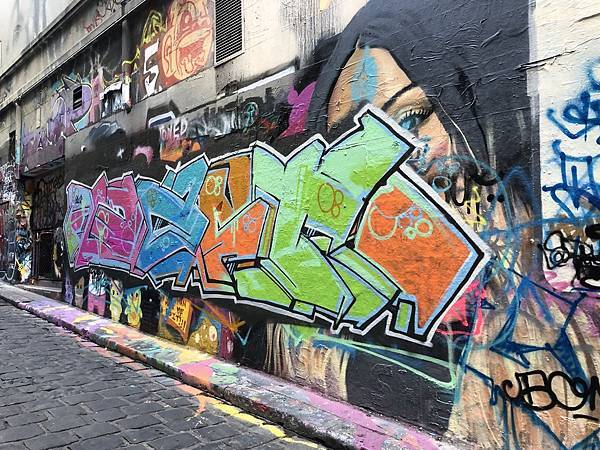 【翻玩墨爾本】墨爾本市區景點——塗鴉巷 霍西爾巷 Hosie