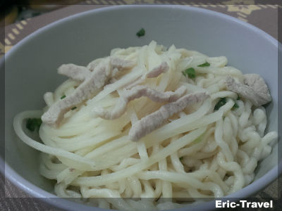 2-高雄鳳山-錦園溫州餛飩-肉絲乾麵2