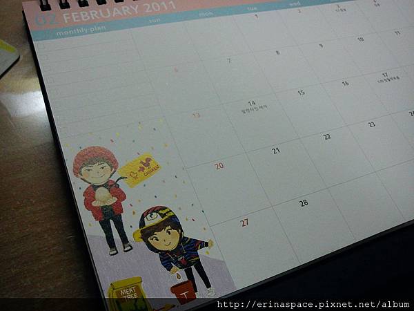 Onew+Taemin - "ontamNEW" 2011 Calendar