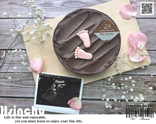 [廣宣] 人氣可愛小腳ㄚ生巧克力蛋糕 艾立蛋糕
