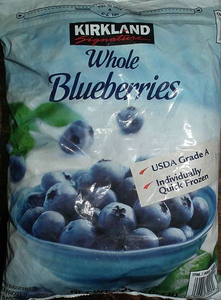 Kirkland Signature 科克蘭 冷凍藍莓 2.27公斤 商品編號#722573 DSCF1350 (2).JPG