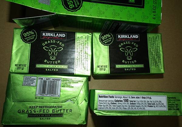 $235 KIRKLAND SIGNATURE 科克蘭紐西蘭草飼含鹽奶油 #1424237 DSCF0019 (1).JPG