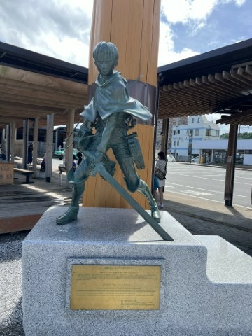 [福岡] 日田駅、豆田町いた屋本家、雛御殿、進擊的巨人 in