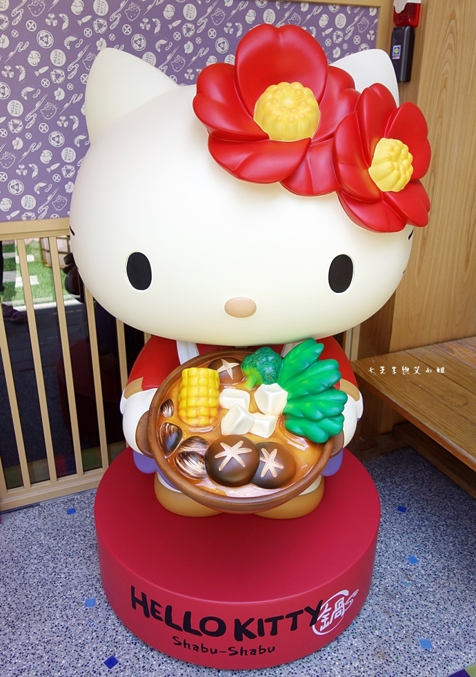 2 Hello kitty 主題小火鍋 涮涮鍋 Shabu Shabu.JPG