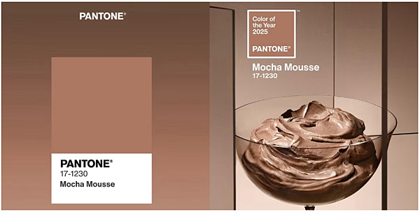 Pantone 2025年度代表色-樸實的奸與商