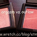 Nars 腮紅 Orgasm vs. Outlaw