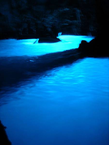 blue cave