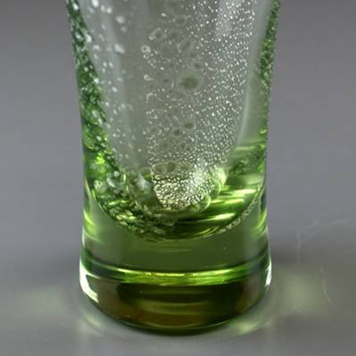 玄武緑銀箔啤酒杯2