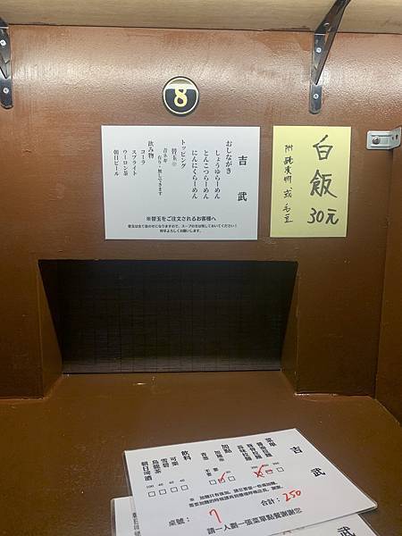 【台中。北區】日本人開的拉麵店~吉武拉麵