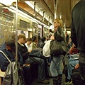 crowded subway...