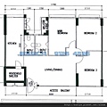 2  3Beds-1,001sqft