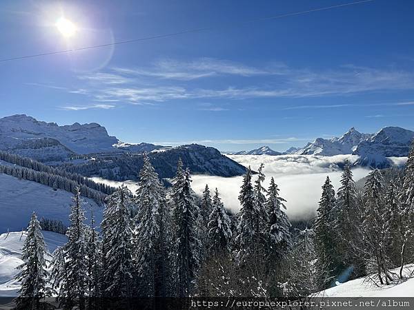 <2023年> 在法國滑雪小鎮 Samoens 度過的第二個