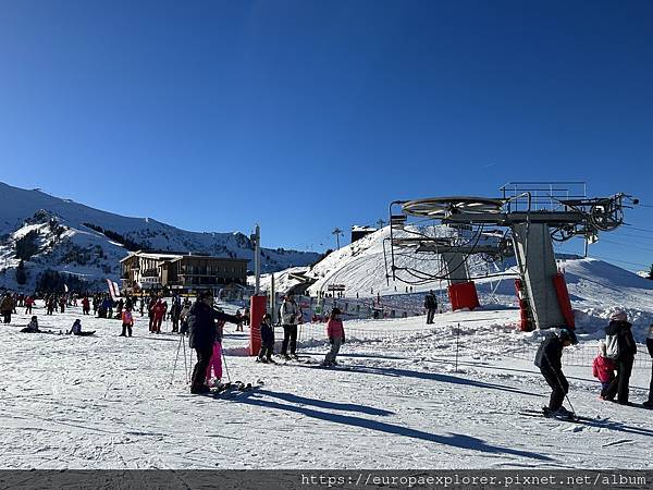 <2023年> 在法國滑雪小鎮 Samoens Grand 