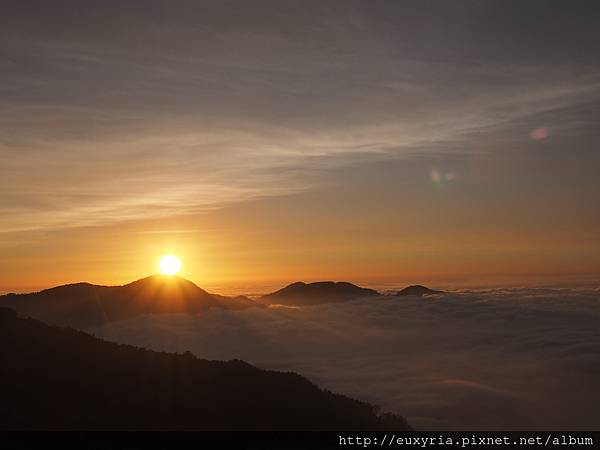 阿里山日落