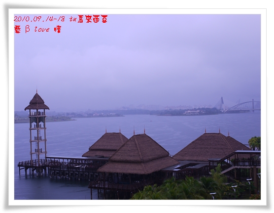 039-11普爾曼湖畔飯店-雨天清晨