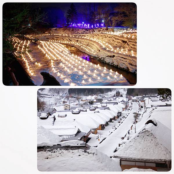 東北&關東｜大內宿•河津櫻•米澤牛•湯西川雪燈祭•藏王樹冰•