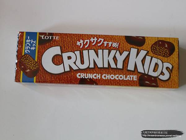 【買1送1】LOTTE Crunky Kids脆米果巧克力迷你條裝 (2).JPG