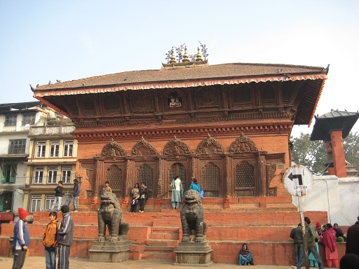 加德滿都～濕婆一巴瓦娣廟屋(Shiva-Parvari Temple House)