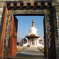 National Memorial Choeten（Thinphu）～由大門外洞視佛塔（stupa）