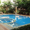 飯店的游泳池