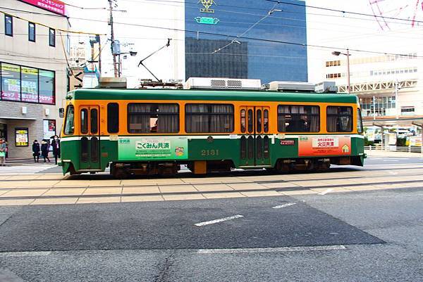 鹿兒島市的路面電車.JPG