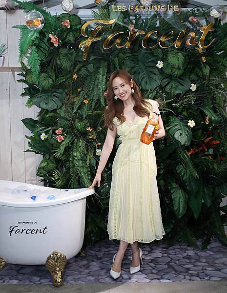 陽光女神吳姍儒出席 Les Parfums de Farcent (Farcent香水系列) 2020春夏新品發表會 - Farcent泡泡花房區(1)