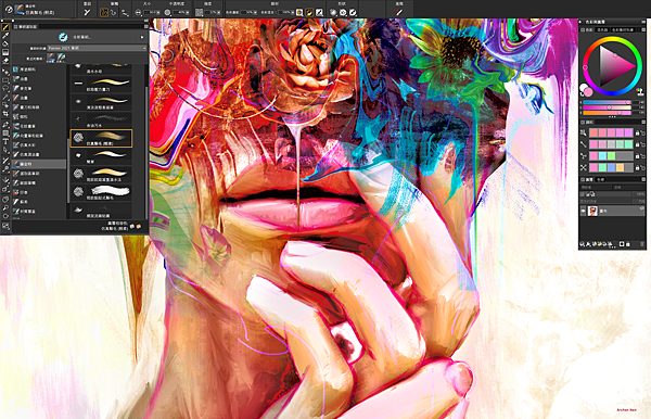 圖一Painter 2021 Brush Selector - CT 圖一Painter 2021 Brush Selector - CT