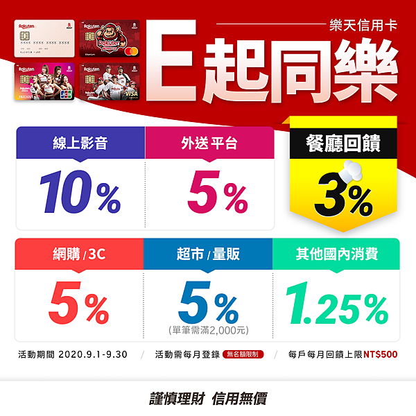 樂天卡-E起同樂 樂天卡-E起同樂