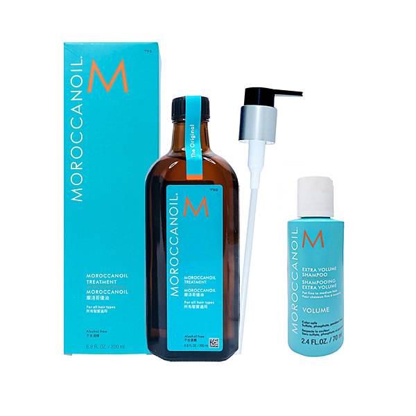 【PChome 24h購物】MOROCCANOIL 摩洛哥優油 200ml+洗髮露70ml