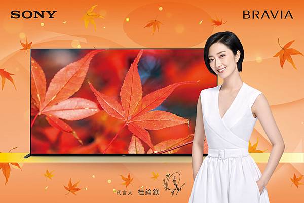 圖1) 振興加碼! Sony BRAVIA 人氣機種超值方案即日起限時回饋! (圖為BRAVIA 年度代言人桂綸鎂)