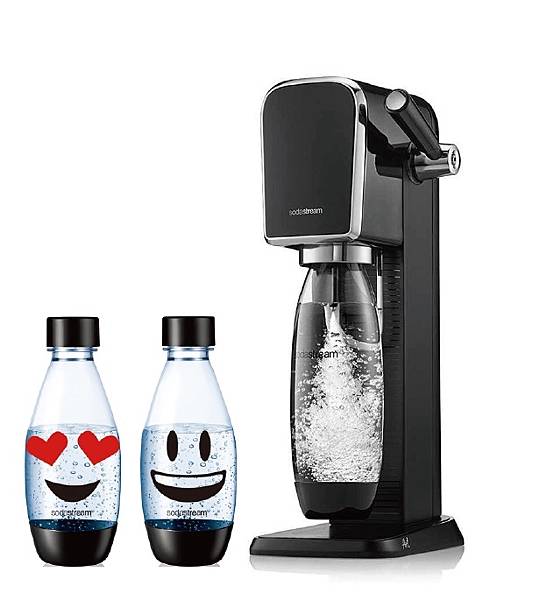 台中大遠百恆隆行Sodastream ART推薦價5,690元，贈500ml水瓶兩入。