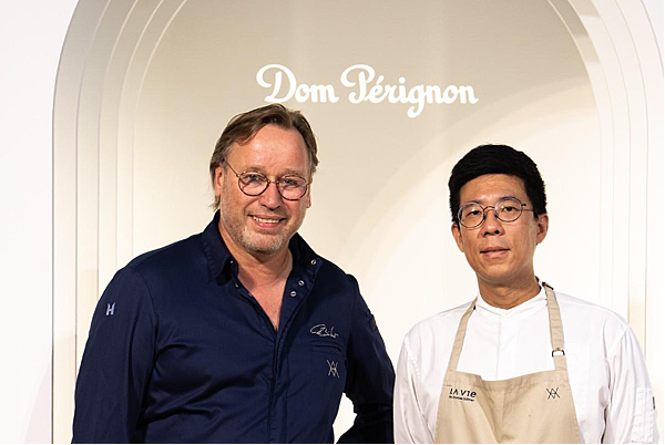 當La Vie 遇上香檳王Dom Pérignon 全台唯一