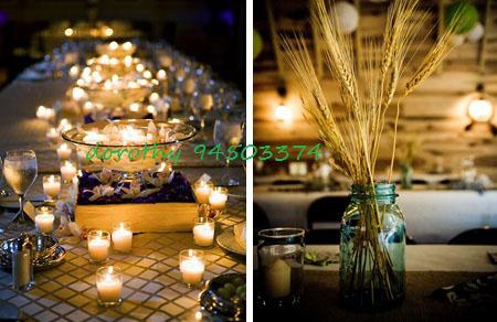 budget-wedding-decore10-centerpiece-reception-tea-lights-wheat.jpg