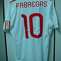 2011 Spain away back(空白球衣售1450)