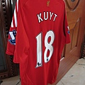 0810 Liverpool home side Kuyt