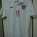 2010 England home cover