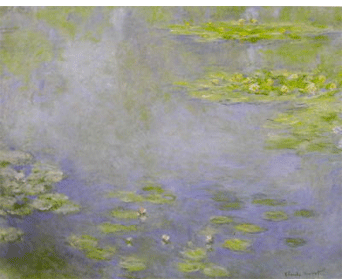 Monet - water lily.gif