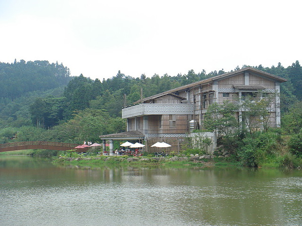 環湖步道的終點