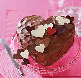 Chocolate Valentine Cake