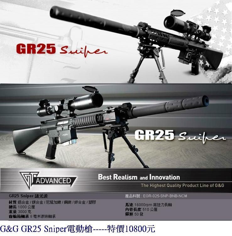 G&G GR25 Sniper電動槍.JPG