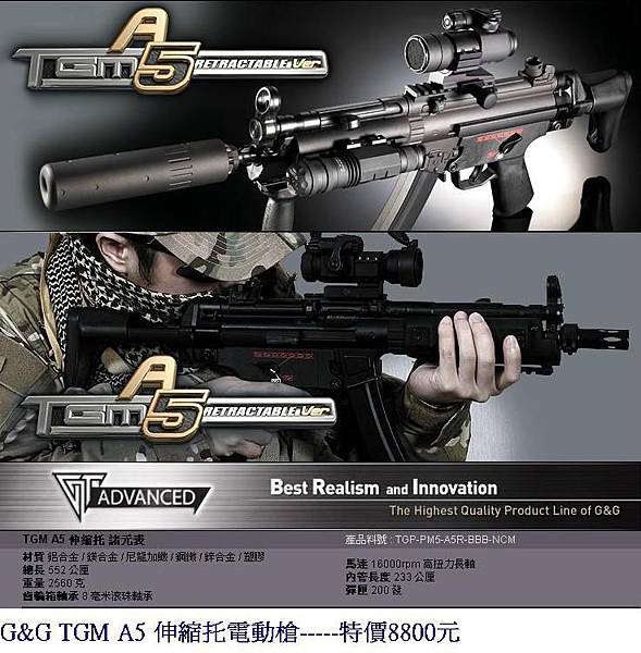 G&G TGM A5 伸縮托電動槍.JPG